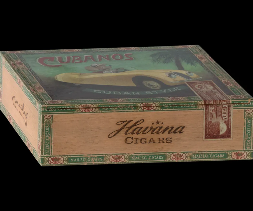 Maileg Maileg|Soft Toys|Grandma & Grandpa Mice in Cigarbox