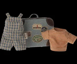 Maileg Maileg|Toys|Overalls & Shirt in Suitcase, Big Brother Mouse