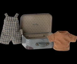 Maileg Maileg|Toys|Overalls & Shirt in Suitcase, Big Brother Mouse