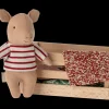Maileg Maileg|Toys|Pig, Baby in Box (Girl)