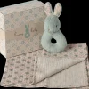 Maileg Maileg|Soft Toys|Rabbit Rattle Set - Mint