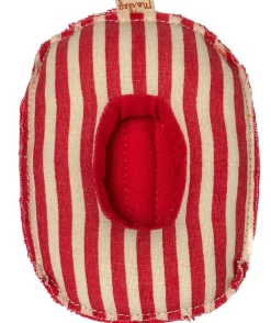 Maileg Maileg|Toys|Red Stripe Rubber Boat for Small Mouse