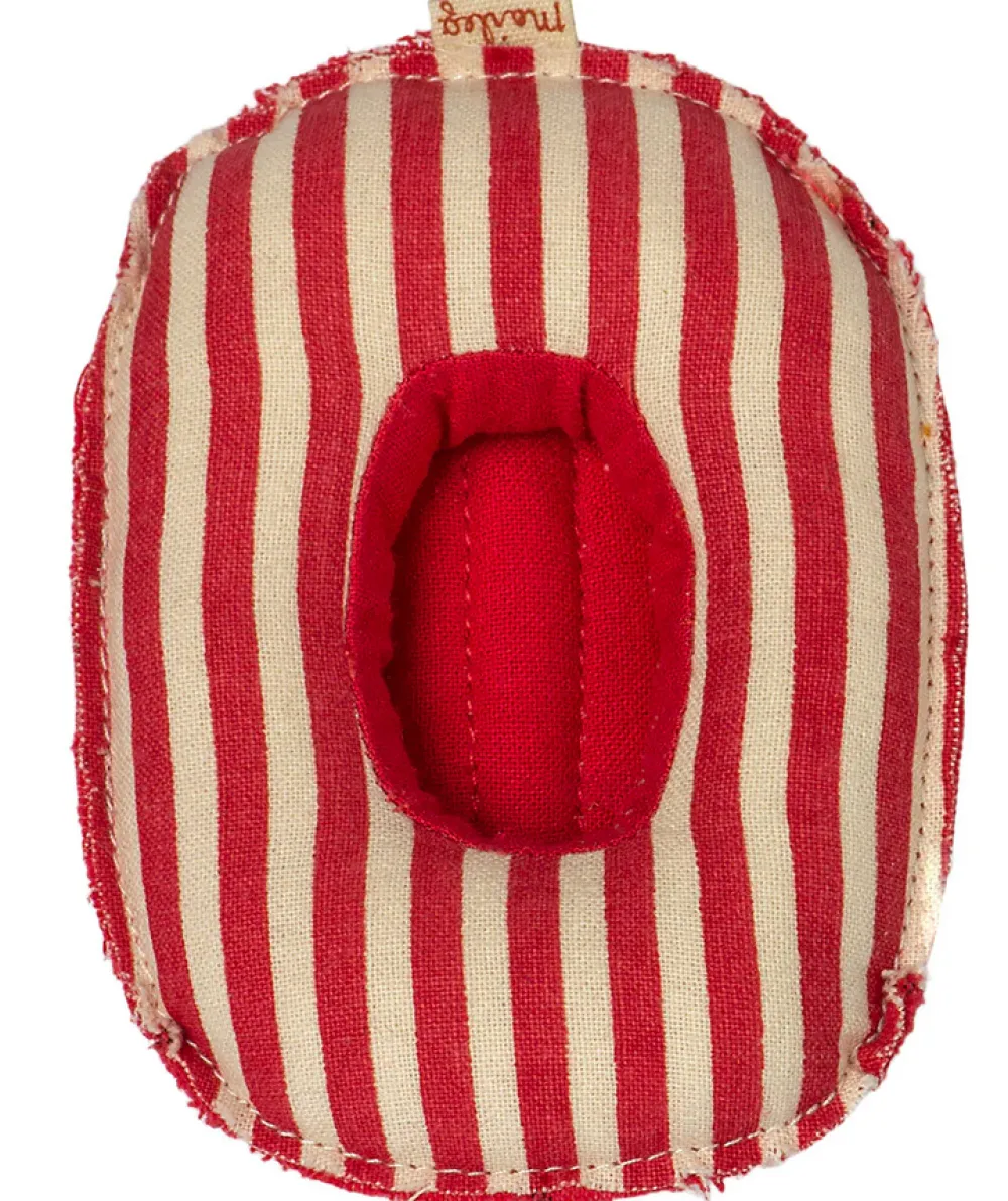 Maileg Maileg|Toys|Red Stripe Rubber Boat for Small Mouse