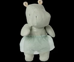 Maileg Maileg|Soft Toys|Safari Friends Small Hippo with Skirt - Mint