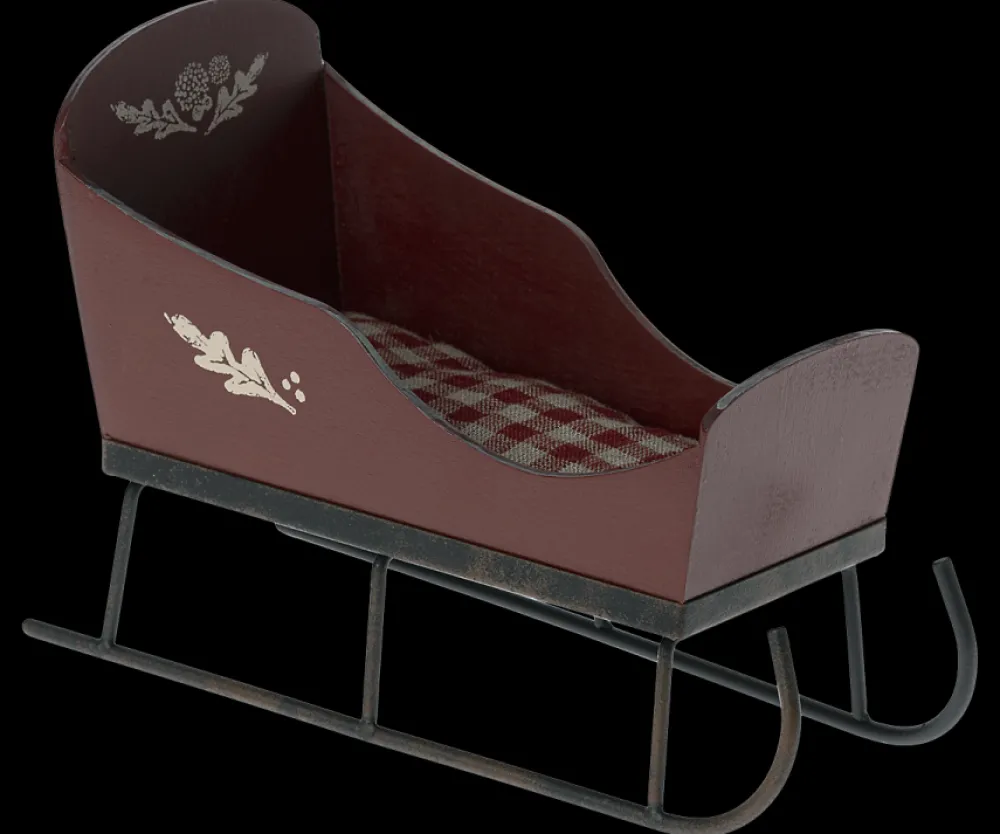 Maileg Maileg|Toys|Sleigh, Mini - Red