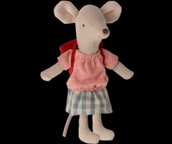Maileg Maileg|Toys|Tricycle Mouse, Big Sister (Red)