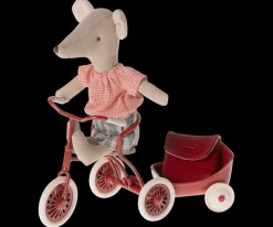 Maileg Maileg|Toys|Tricycle Mouse, Big Sister (Red)