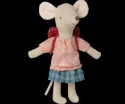 Maileg Maileg|Toys|Tricycle Mouse, Big Sister (Red)