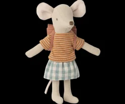 Maileg Maileg|Toys|Tricycle Mouse, Big Sister (Old Rose)