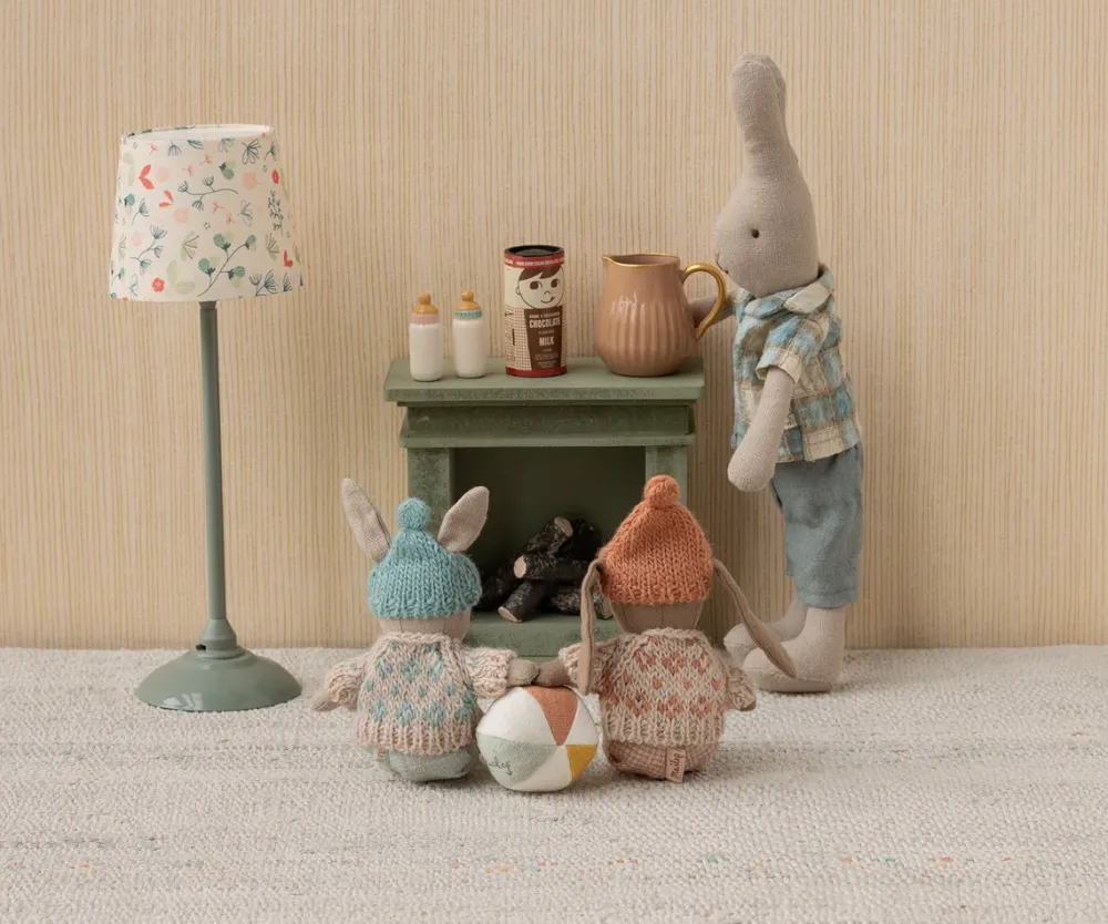 Maileg Maileg|Toys|Winter Bunny, Micro - Brown - Rose