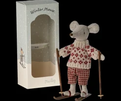 Maileg Maileg|Toys|Winter Mouse with Ski Set, Mum