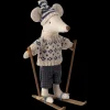 Maileg Maileg|Toys|Winter Mouse with Ski Set, Dad (Blue)