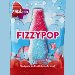 Sweets|Malaco Fizzypop Sour Salty Bottles Bag