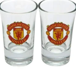 Football Clubs|Glasses & Steins|Manchester United Shot Glasses