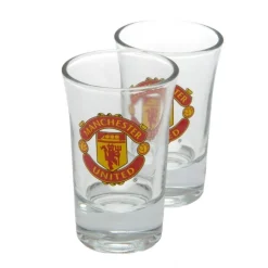 Football Clubs|Glasses & Steins|Manchester United Shot Glasses