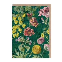 Greeting Cards|Marble Botanicals Birthday Card