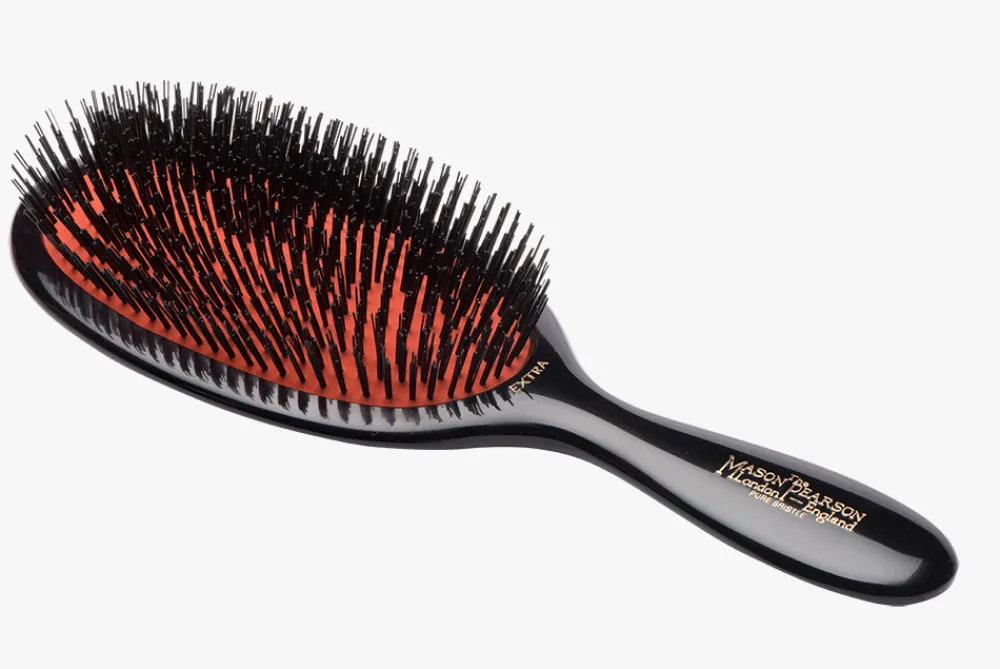 Mason Pearson Brushes & Combs|B1 Large Extra Boar Bristle Dark Ruby Hairbrush