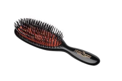 Mason Pearson Brushes & Combs|BN4 Nylon & Bristle Dark Ruby Pocket Hairbrush