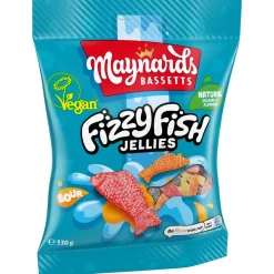 Sweets|Maynards Fizzy Fish Jellies Bag