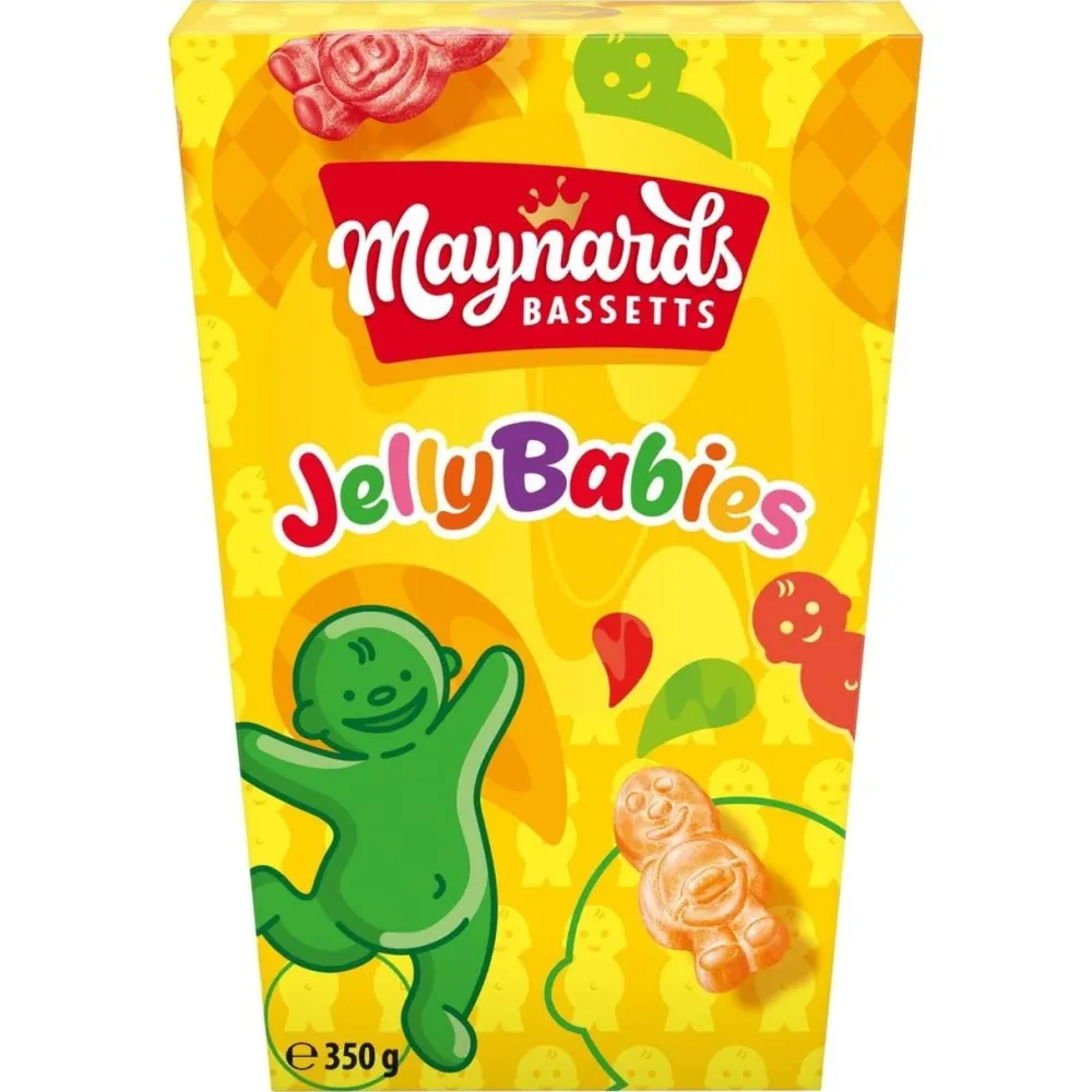 Sweets|Maynards Jelly Babies Carton 350g