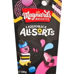 Sweets|Maynards Liquorice Allsorts Carton 350g