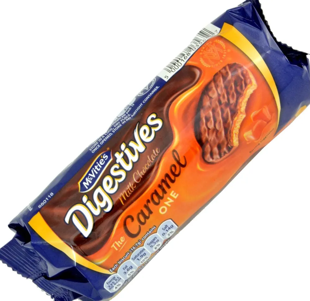 McVitie's Biscuits|Caramel Digestives 250g