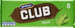 McVitie's Biscuits|Club Mint (8 Pack)