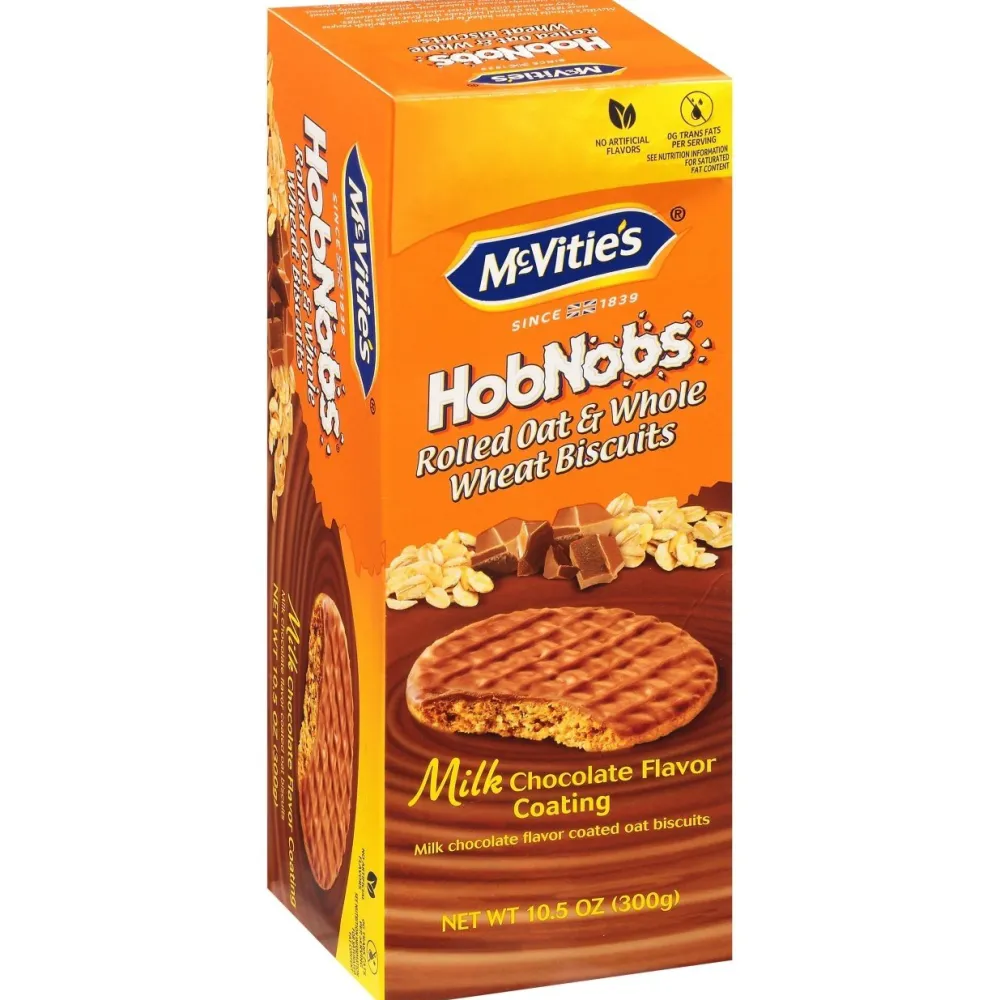 McVitie's Biscuits|Hobnobs Milk Chocolate Box 300g