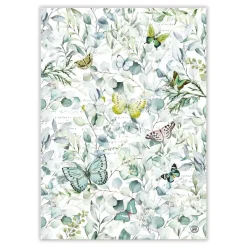 Michel Design Works Tea Towels|Butterfly Fields Kitchen Towel