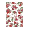 Michel Design Works Table Runners|Christmas Bouquet Cotton Table Runner