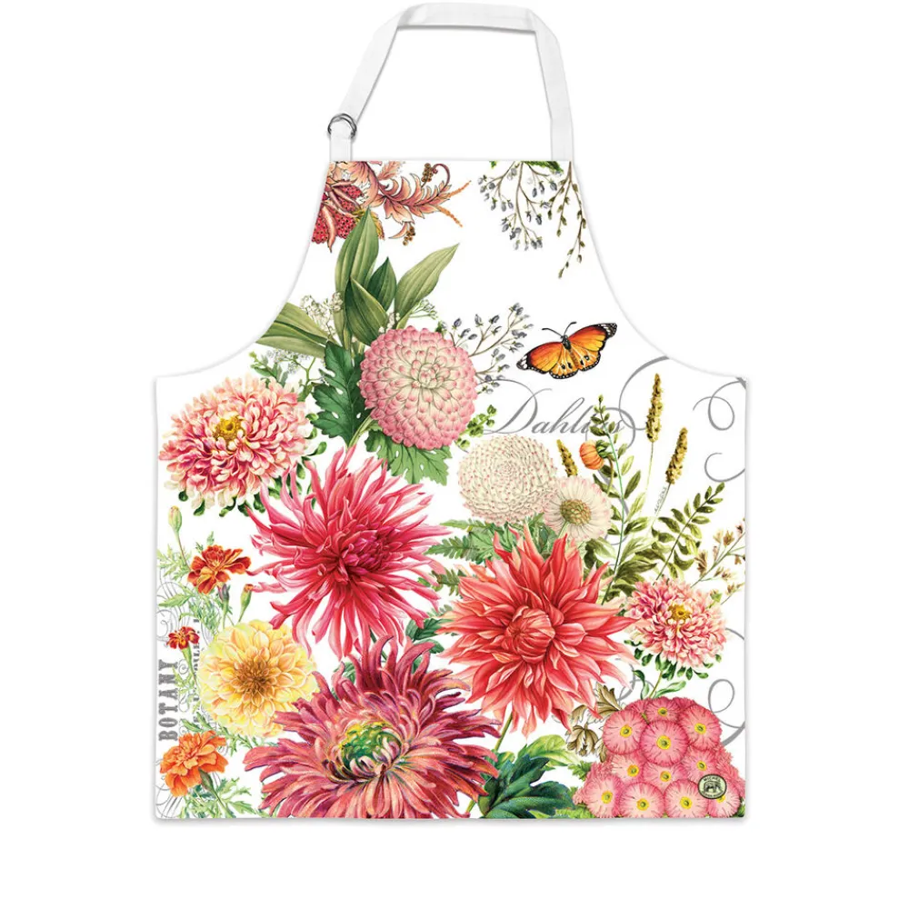 Michel Design Works Aprons|Dahlias Chef Apron