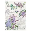 Michel Design Works Tea Towels|French Lilacs Kitchen Towel