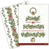 Michel Design Works Tea Towels|Holiday Garland Kitchen Towels
