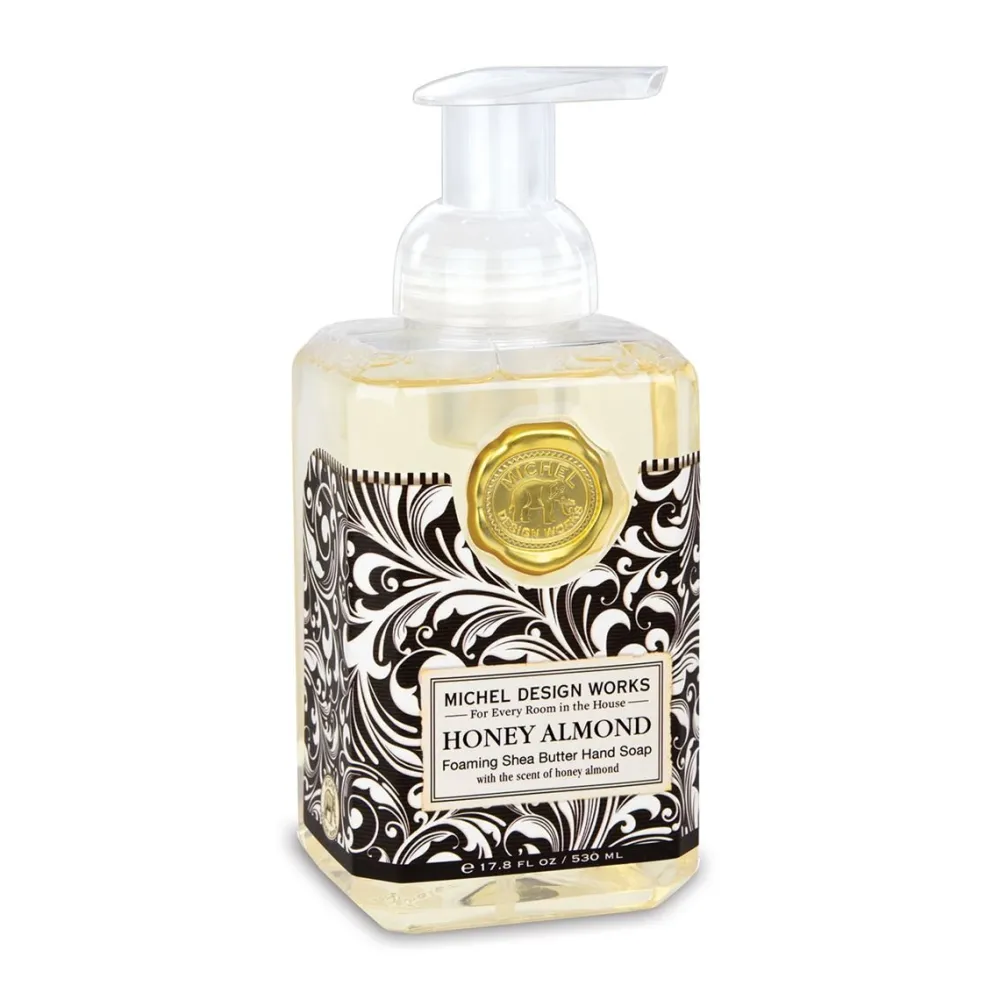 Michel Design Works Liquid Hand Soap|Honey Almond Foaming Hand Soap