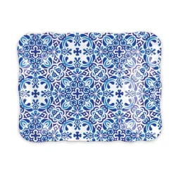 Michel Design Works Trays|Tea Trays|Indigo Seas Melamine Cookie Tray
