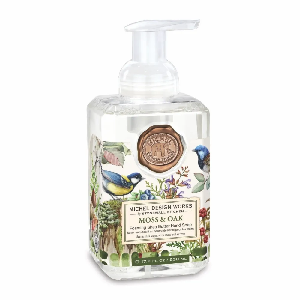 Michel Design Works Liquid Hand Soap|Moss & Oak Foaming Hand Soap