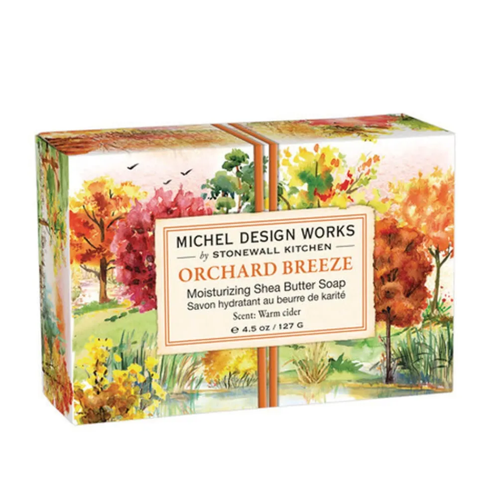 Michel Design Works Bar Soaps|Orchard Breeze Boxed Bar Soap
