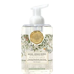 Michel Design Works Liquid Hand Soap|Peace on Earth Foaming Hand Soap
