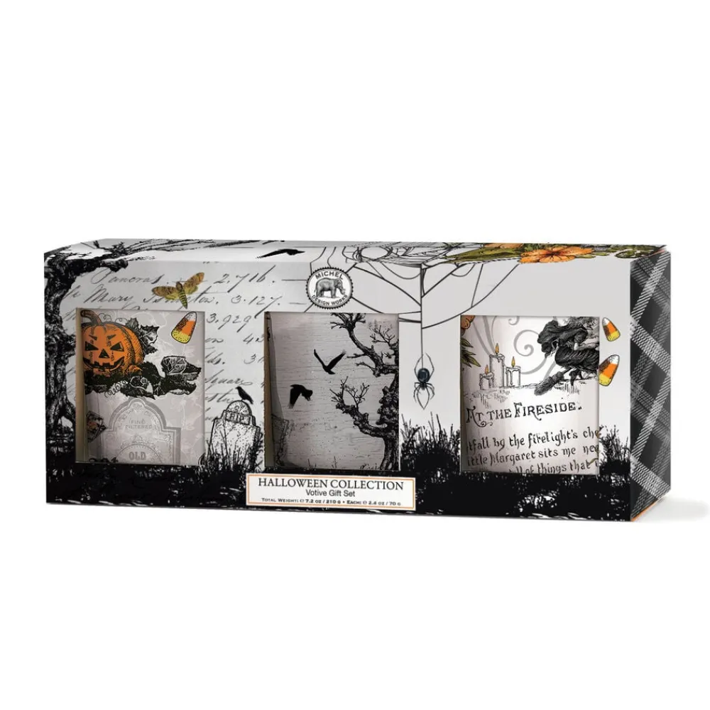 Michel Design Works Home Fragrance|Trick or Treat Votive Gift Set