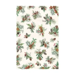 Michel Design Works Table Runners|White Spruce Cotton Table Runner