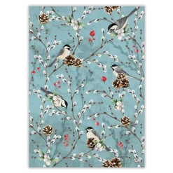 Michel Design Works Tea Towels|Winterberry & Balsam Kitchen Towel