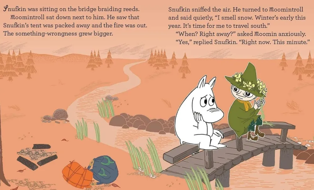 Books|Moomin and The Winter Snow