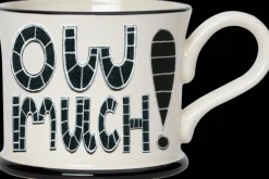 Assorted Mugs|Moorland Pottery 'Ow Much!' Mug