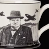 Assorted Mugs|Moorland Pottery Winston Churchill Never Surrender Mug
