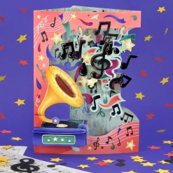 Greeting Cards|Music Swing Card