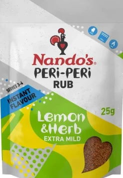 Groceries|Nando's Lemon & Herb Peri Peri Rub 25g