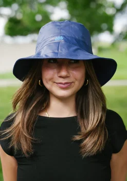 Hats|Rainwear & Umbrellas|Navy Rain Cap Bucket Hat