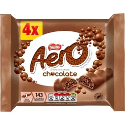 Nestle British Chocolate|Aero Milk 4 Pack