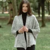 Scarves & Wraps|Newgrange Fern Wrap (Grey)