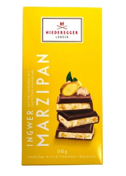 British Chocolate|Niederegger Ginger Marzipan Bar